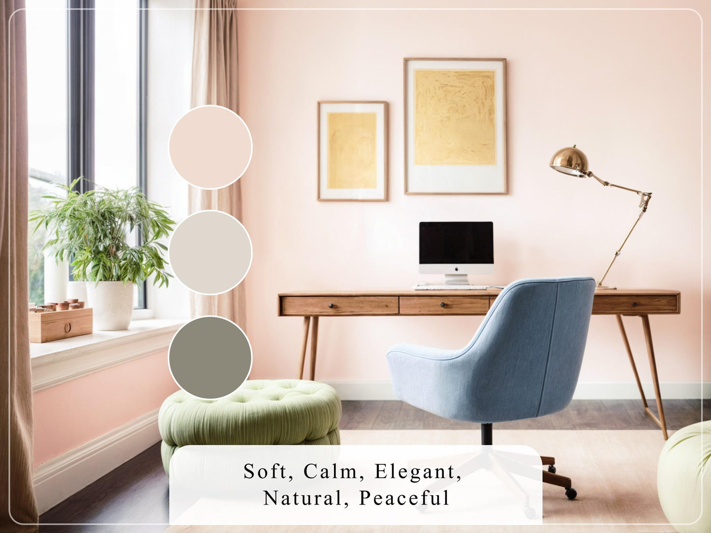 Pale Oak Benjamin Moore Paint Palette