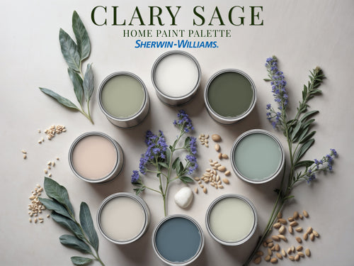Clary Sage Paint Palette Sherwin Williams