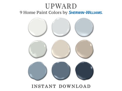 Upward Paint Palette Sherwin Williams