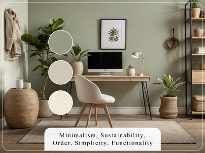 Japandi Paint Palette Sherwin Williams