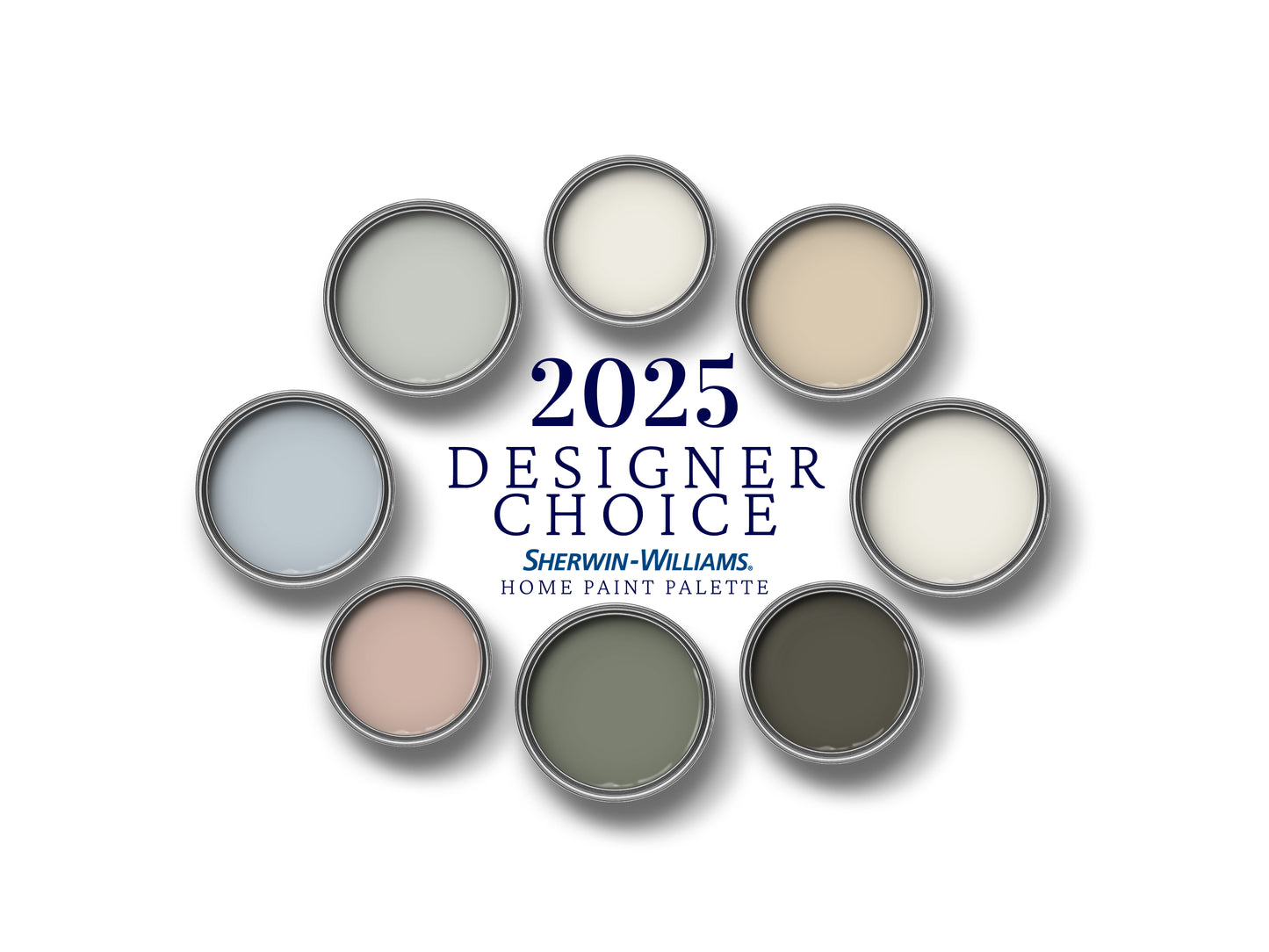 2025 Designer Choice Paint Palette Sherwin Williams