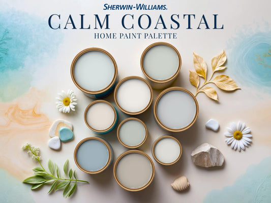 Calm Coastal Paint Palette Sherwin Williams
