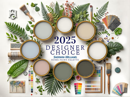 2025 Designer Choice Paint Palette Sherwin Williams