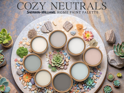 Cozy Neutrals Paint Palette Sherwin Williams