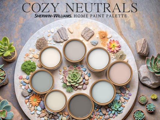 Cozy Neutrals Paint Palette Sherwin Williams
