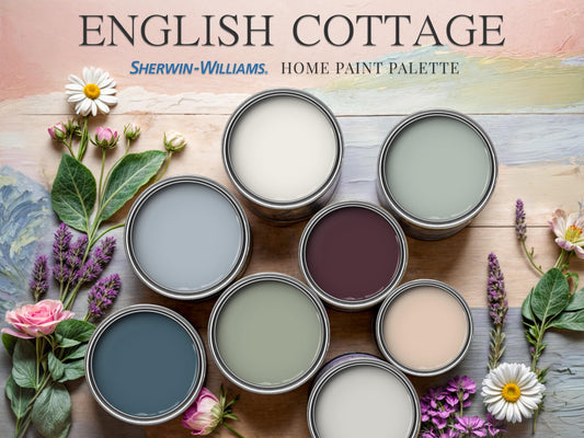 English Cottage Paint Palette Sherwin Williams