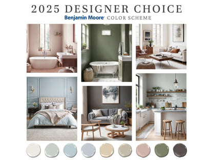 2025 Designer Paint Palette Choice Benjamin Moore