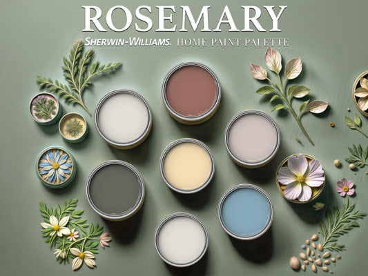 Rosemary Paint Palette Sherwin Williams