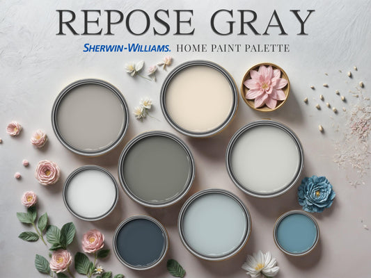 Repose Gray Sherwin Williams Paint Palette