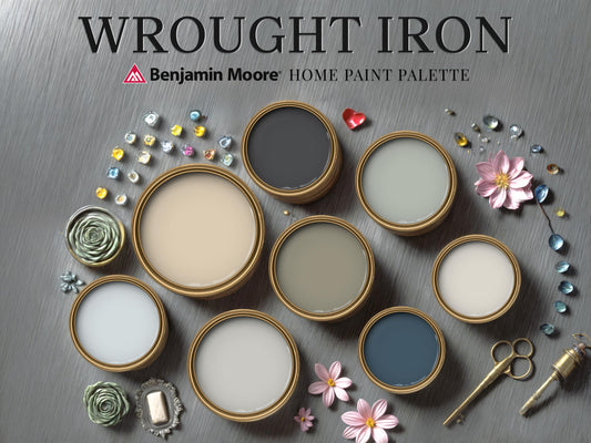 Wrought Iron Paint Palette Benjamin Moore