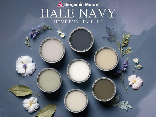 Hale Navy Benjamin Moore Paint Palette
