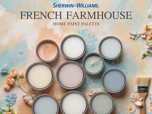 French Farmhouse Paint Palette Sherwin Williams