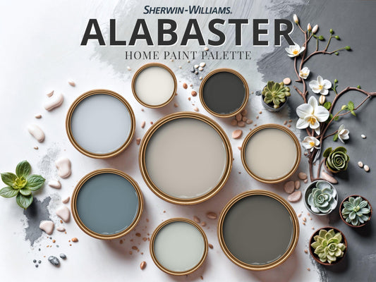 Alabaster Paint Palette Sherwin Williams