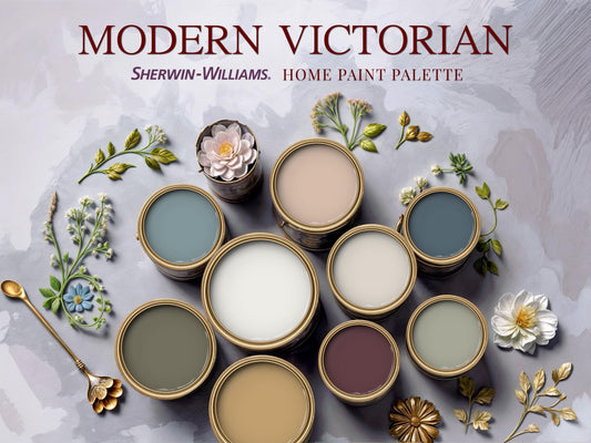 Modern Victorian Paint Palette Sherwin Williams