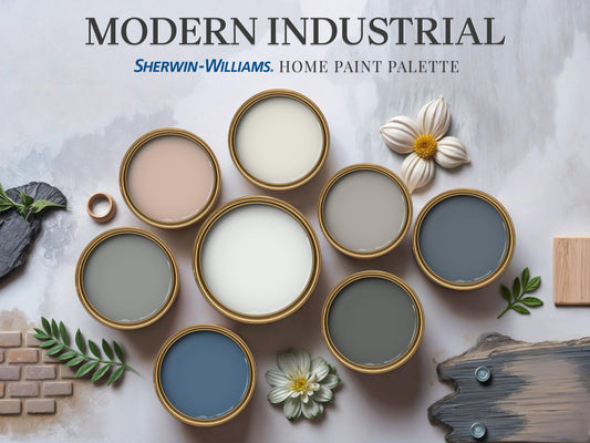 Modern Industrial Paint Palette Sherwin Williams