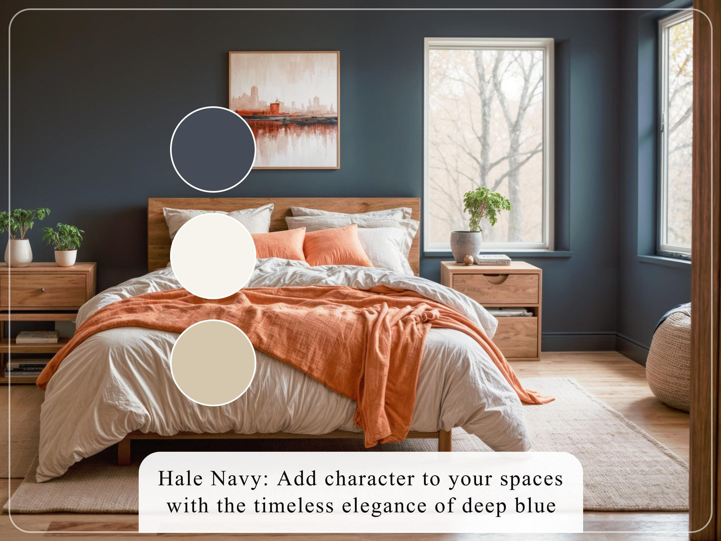 Hale Navy Benjamin Moore Paint Palette