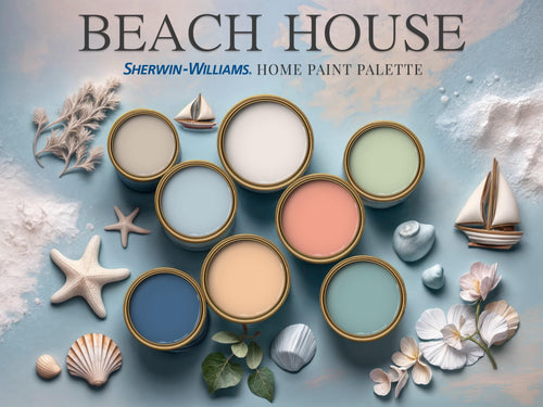 Beach House Sherwin William Paint Palette