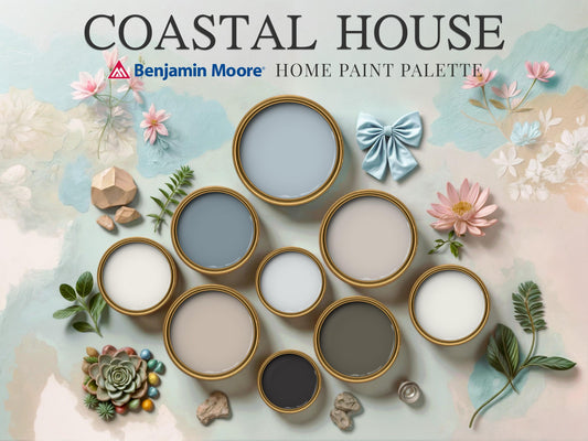 Coastal House Paint Palette Sherwin Williams