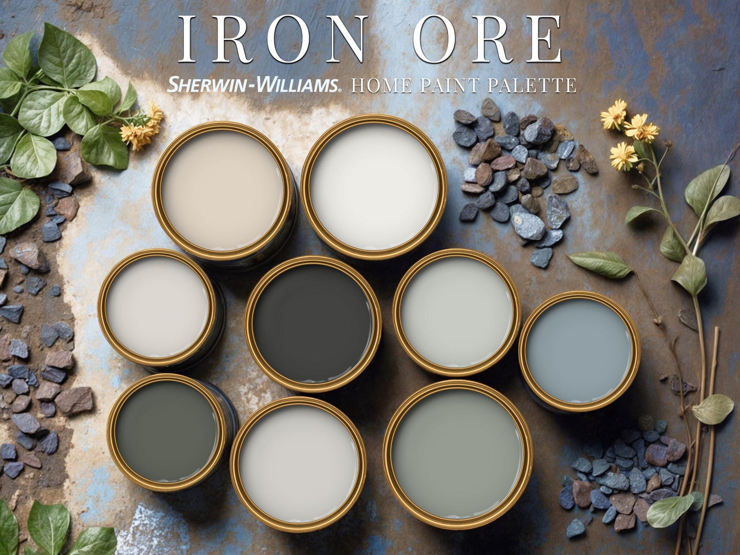 Iron Ore Paint Palette Sherwin Williams