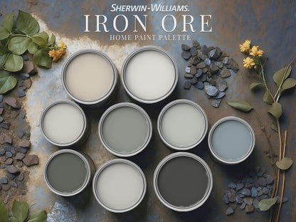Iron Ore Paint Palette Sherwin Williams